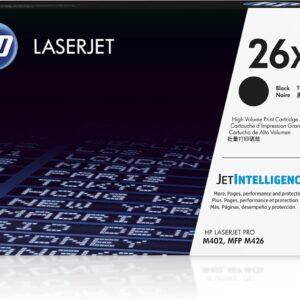 HP 26X (CF226X) Black High Yield Original LaserJet Toner Cartridge