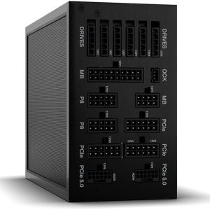 be Quiet! Dark Power Pro 13 1600W Power Supply | ATX 3.1 Compliant | 80 Plus Titanium | Digital Regulation, for PCIe 5.0 and 6+2 Graphics Cards