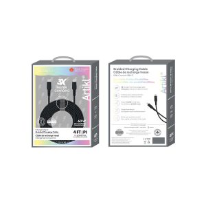 Artikl Durable Braided Charging Cable 4FT USBC-USBC