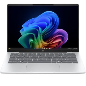 HP BE9U0UA#ABL OmniBook 5 14-he0010ca 14" Copilot+ PC Notebook - Snapdragon X Plus X1P-42-100 - 16 GB RAM - 1 TB SSD - Glacier Silver Open Box