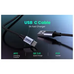 USB-C Male To USB 2.0 A Male Cable