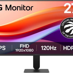 LG 27U411A-B 27" Class Full HD LCD Monitor 1 ms - 120 Hz -HDMI/VGA Black