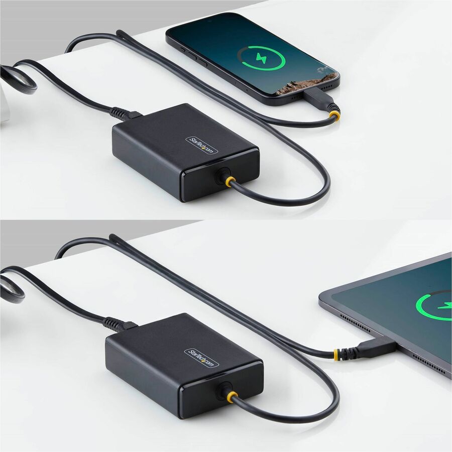 100W USB-C Laptop Charger with 5ft (1.5m) Tethered USB-C Cable - Image 2