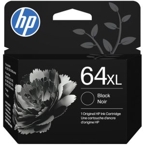 HP 64XL Black Original Ink Cartridge (N9J92AN#140)