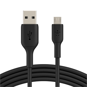 Belkin BoostCharge USB-A to Micro-USB Cable (1 meter / 3.3 foot, Black)