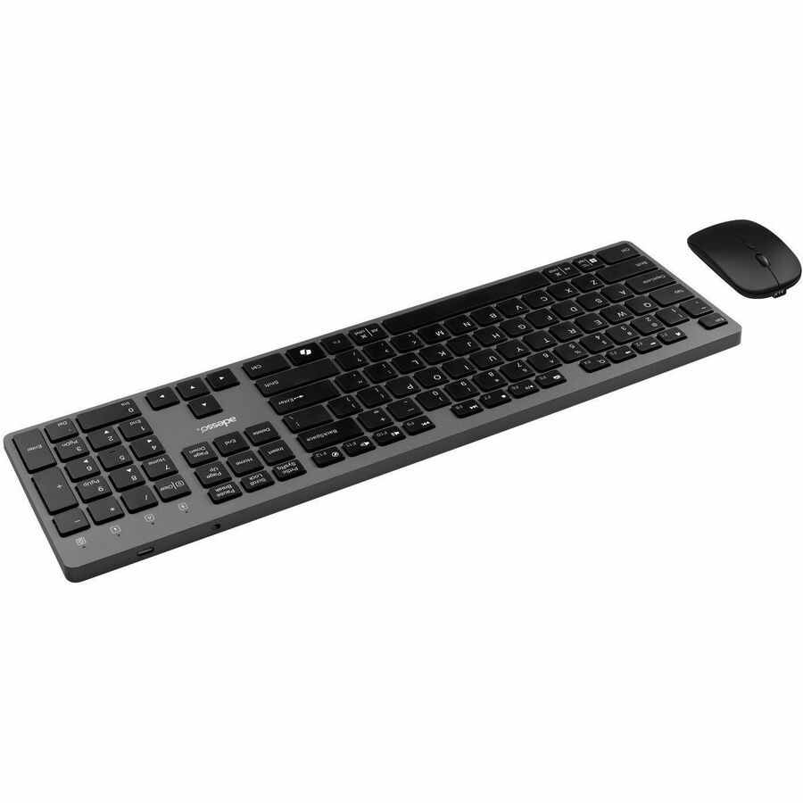 ADESSO MULTI OS WIRELESS SCISSOR SWITCH DESKTOP KEYBOARD AND MOUSE - Image 3