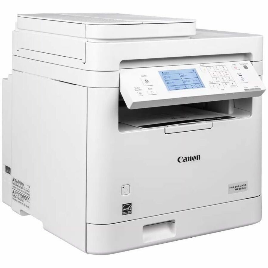 Canon imageCLASS MF287dw Wired & Wireless Laser Multifunction Printer - Monochrome - White - Image 2