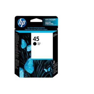 HP 45 Black Original Ink Cartridge (51645A)