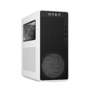 OMEN 16L Gaming Desktop TG03-0089 Intel - Core i5 14th gen - 14400F - Processor- 10-Core @ 4.7 - DDR5 - RAM 16GB - 512GB - NVIDIA GeForce RTX 5050 - Power Supply 400 - Wi-Fi, Bluetooth - Keyboard - Snow white - Microsoft Windows 11 Home