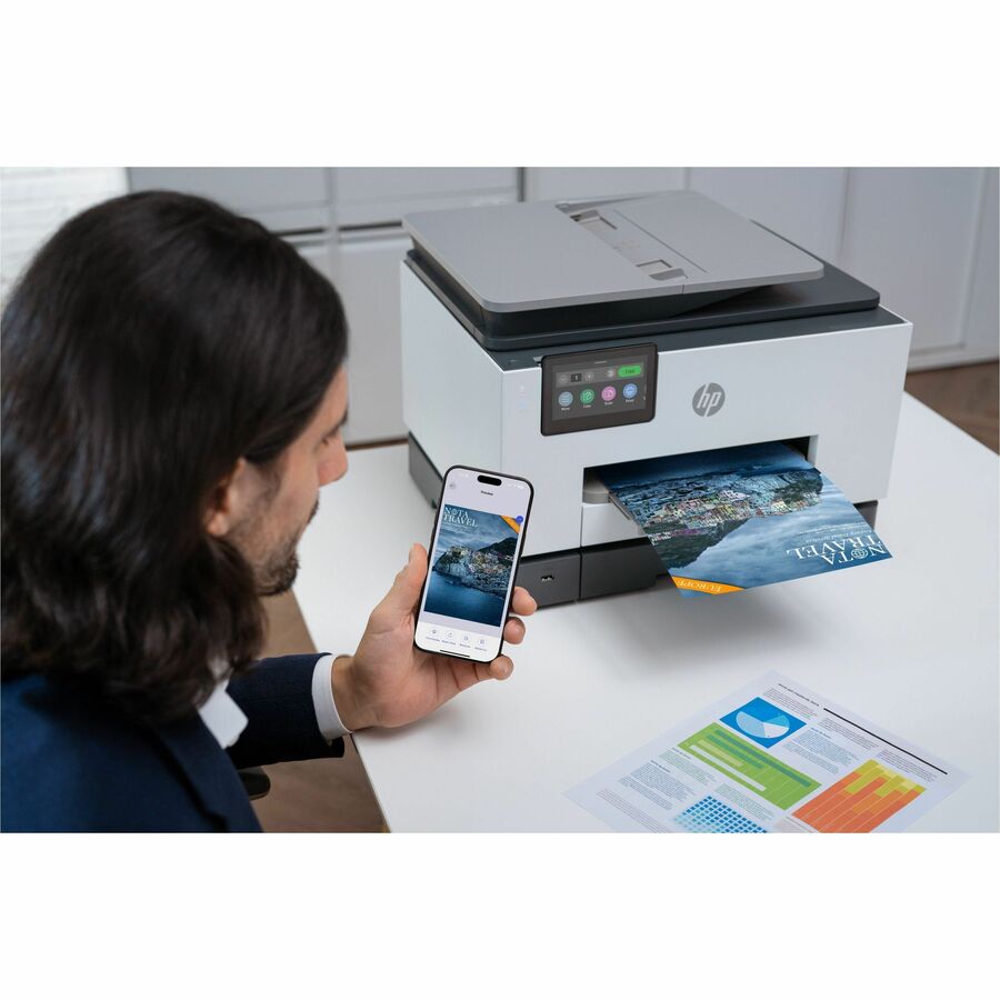 HP Officejet Pro 9135 Wired & Wireless Inkjet Multifunction Printer - Color - Image 5