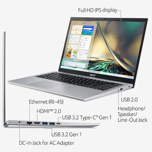 Acer Aspire 5 15.6" FHD, Intel Core i5-10210U, 12GB RAM, 256GB SSD, Windows 11 (A515-54-55JV) - Refurbished 90 DAY WARRANTY