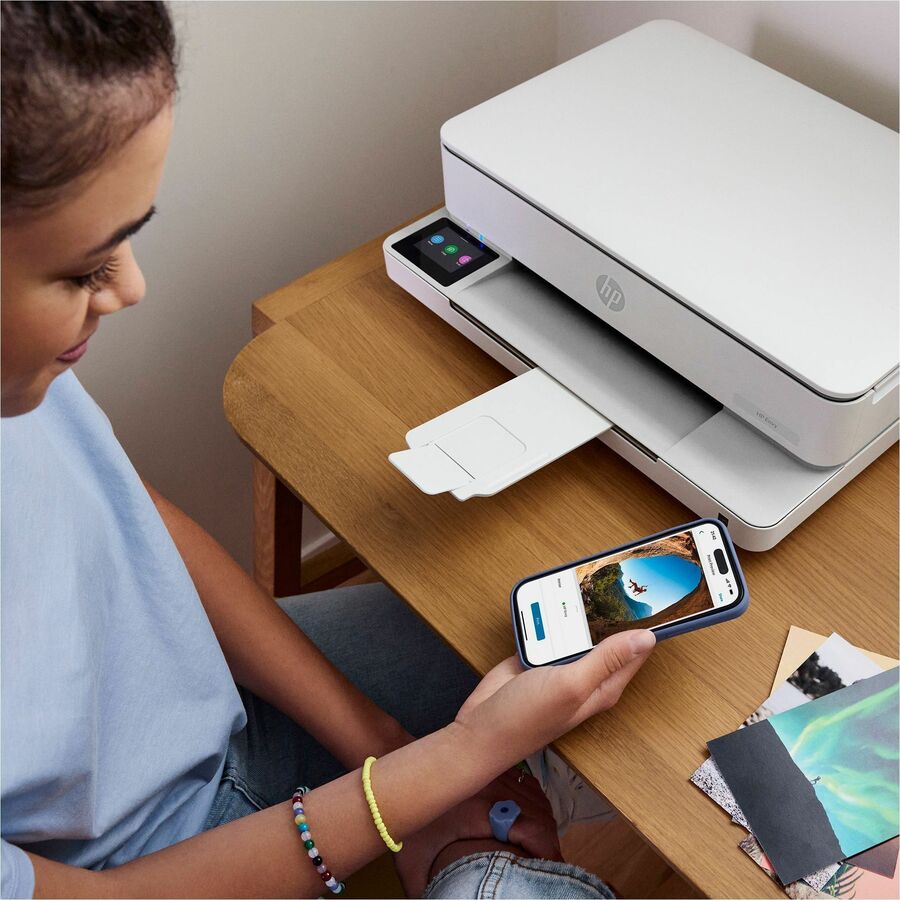 HP Envy 6155 All-in-One Printer - White - Image 2